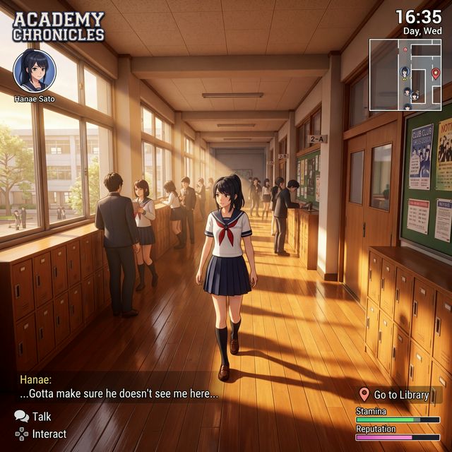 Yandere Simulator Okul Bahçesi Görüntüsü